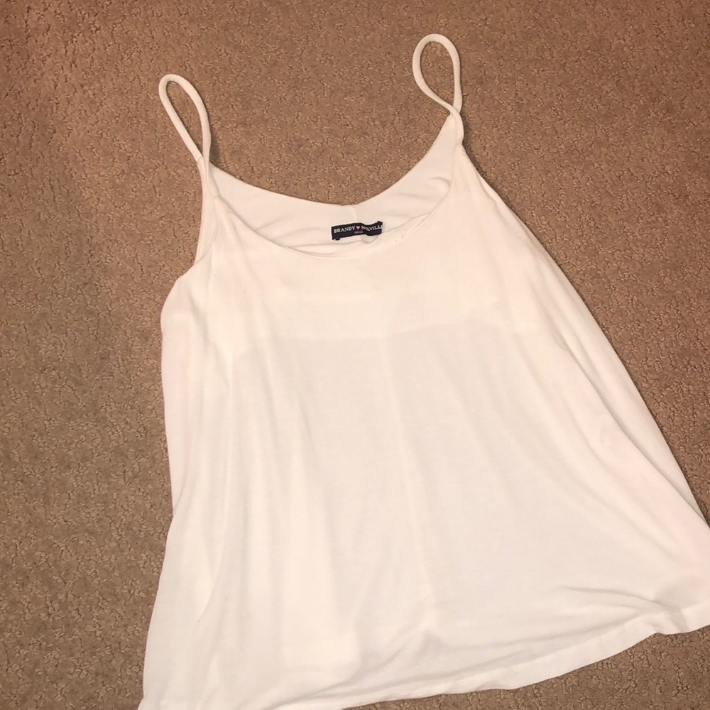 White Brandy Melville tank